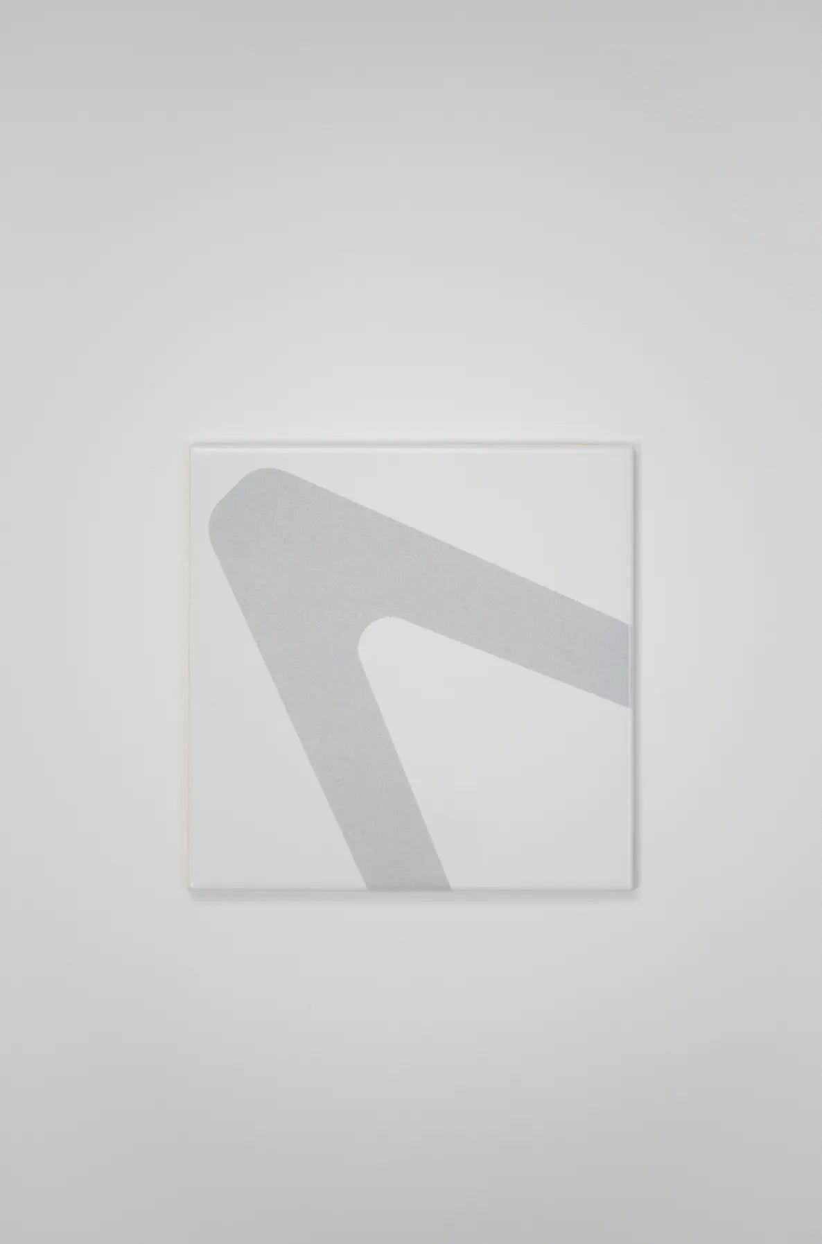 Pattern Clay Originals 1 ceramic tile by Clay in light grey with modern geometric style – shop now at Clay